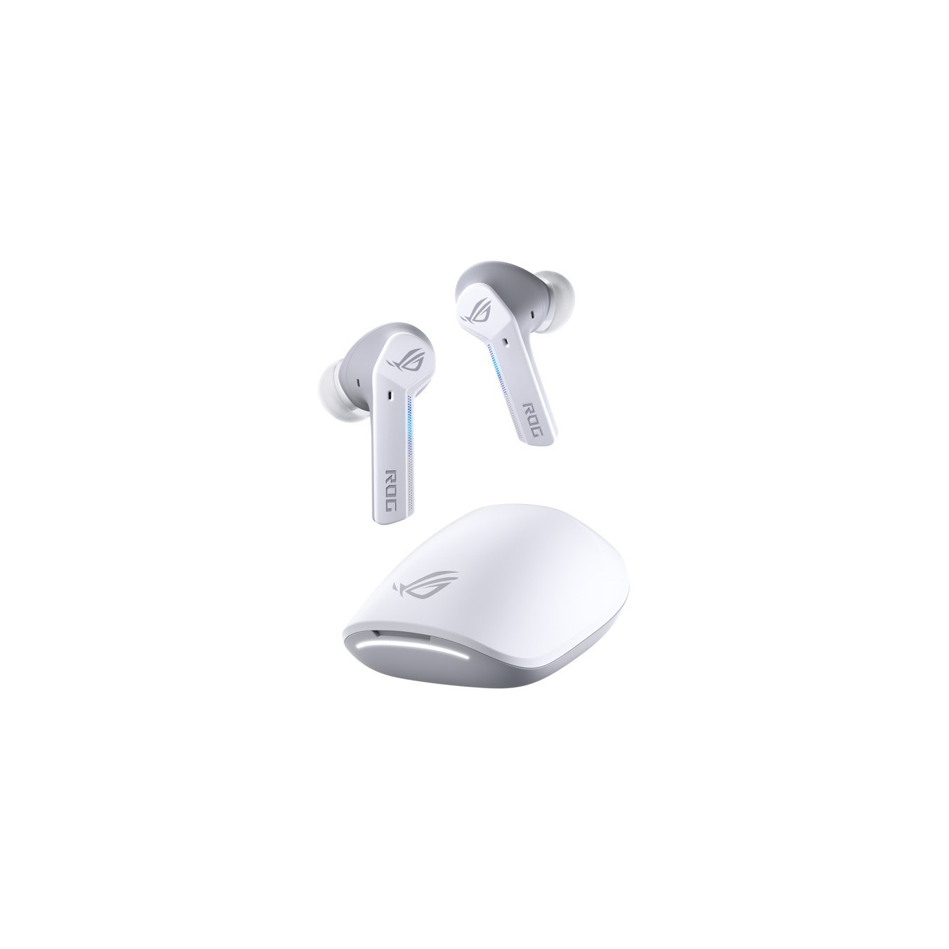 ASUS ROG Cetra True Wireless In-Ear Earbuds - Moonlight White - ANC, Virtual 7.1, Bluetooth 5.0, Gaming