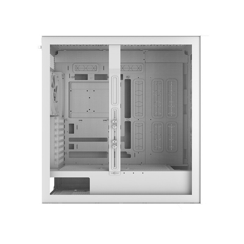 Buy Thermaltake AX500 Full Tower PC Case - Snow White, Tempered Glass, SPCC Stee... in Cyprus, Nicosia, Limassol, Larnaka, Pafos