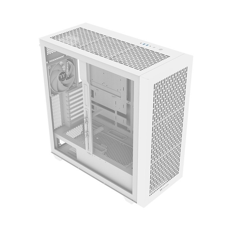 Buy Thermaltake AX500 Full Tower PC Case - Snow White, Tempered Glass, SPCC Stee... in Cyprus, Nicosia, Limassol, Larnaka, Pafos