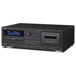TEAC AD-850-SE CD- & Kassettenspieler mit USB Schwarz — Buy in Cyprus with Fast Delivery