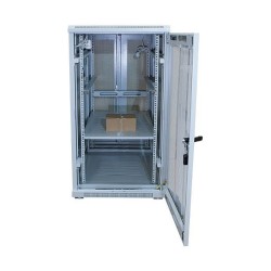 ALLNET Netzwerkschrank 19' 22HE B600 T1000mm perforierte Blechtüren Lichtgrau SNB-Serie — Buy in Cyprus with Fast Delivery