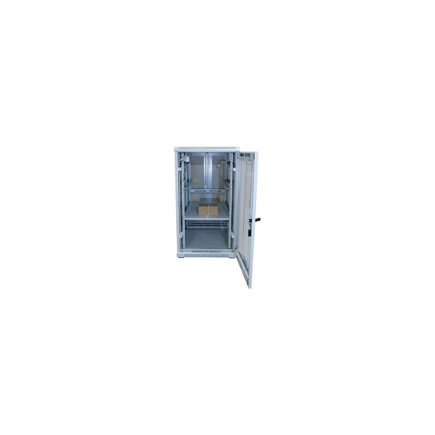 ALLNET Netzwerkschrank 19' 22HE B600 T1000mm perforierte Blechtüren Lichtgrau SNB-Serie — Buy in Cyprus with Fast Delivery