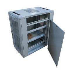 ALLNET Netzwerkschrank 19' 22HE B600 T1000mm perforierte Blechtüren Lichtgrau SNB-Serie — Buy in Cyprus with Fast Delivery