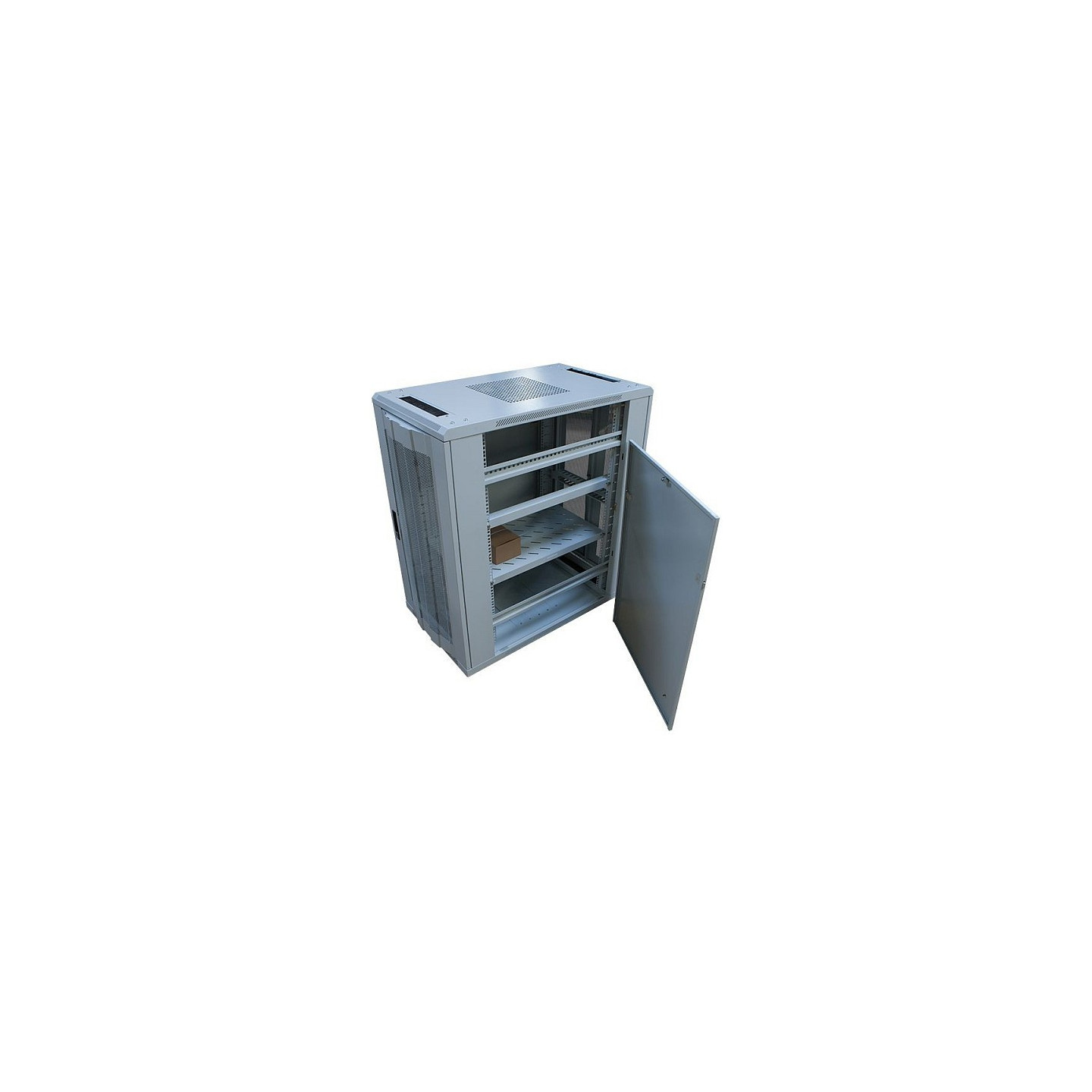 ALLNET Netzwerkschrank 19' 22HE B600 T1000mm perforierte Blechtüren Lichtgrau SNB-Serie — Buy in Cyprus with Fast Delivery