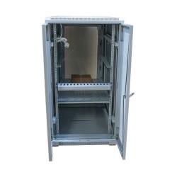 ALLNET Netzwerkschrank 19' 22HE B600 T1000mm perforierte Blechtüren Lichtgrau SNB-Serie — Buy in Cyprus with Fast Delivery