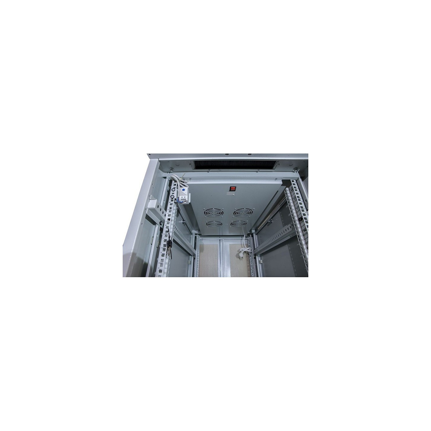 ALLNET Netzwerkschrank 19' 22HE B600 T1000mm perforierte Blechtüren Lichtgrau SNB-Serie — Buy in Cyprus with Fast Delivery