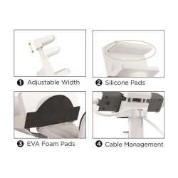 VALUE Tischklemme fr Steckdosenleiste. wei — Buy in Cyprus with Fast Delivery