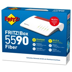 AVM Fritz! Box 5590 Fiber WLAN Router - Router - Wifi-6 — Buy in Cyprus with Fast Delivery