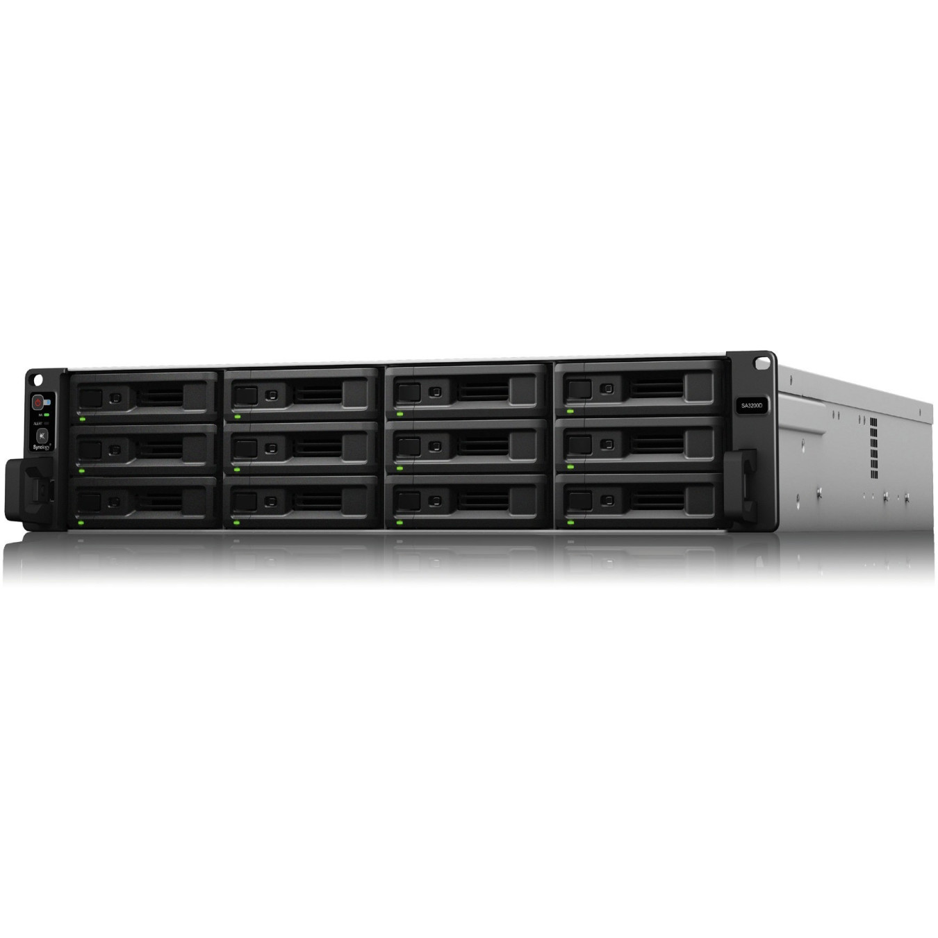Synology RackStation SA3200D - 12-Bay Rack (2U) - Intel Xeon D-1521 2.4GHz, 8GB DDR4 — Buy in Cyprus with Fast Delivery