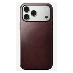 Nomad Modern Leather Case iPhone 17 Pro Max Burgundy Horween — Buy in Cyprus with Fast Delivery
