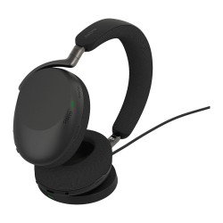 Jabra Evolve3 85 MS + Ladestation + Link 390a schwarz — Buy in Cyprus with Fast Delivery