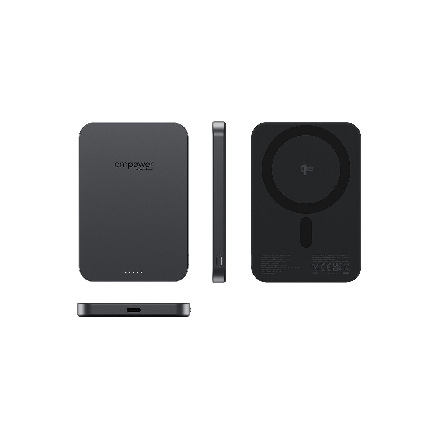 Panzerglass EMPOWER BANK 5000MAH SPACE BLAC — Buy in Cyprus with Fast Delivery