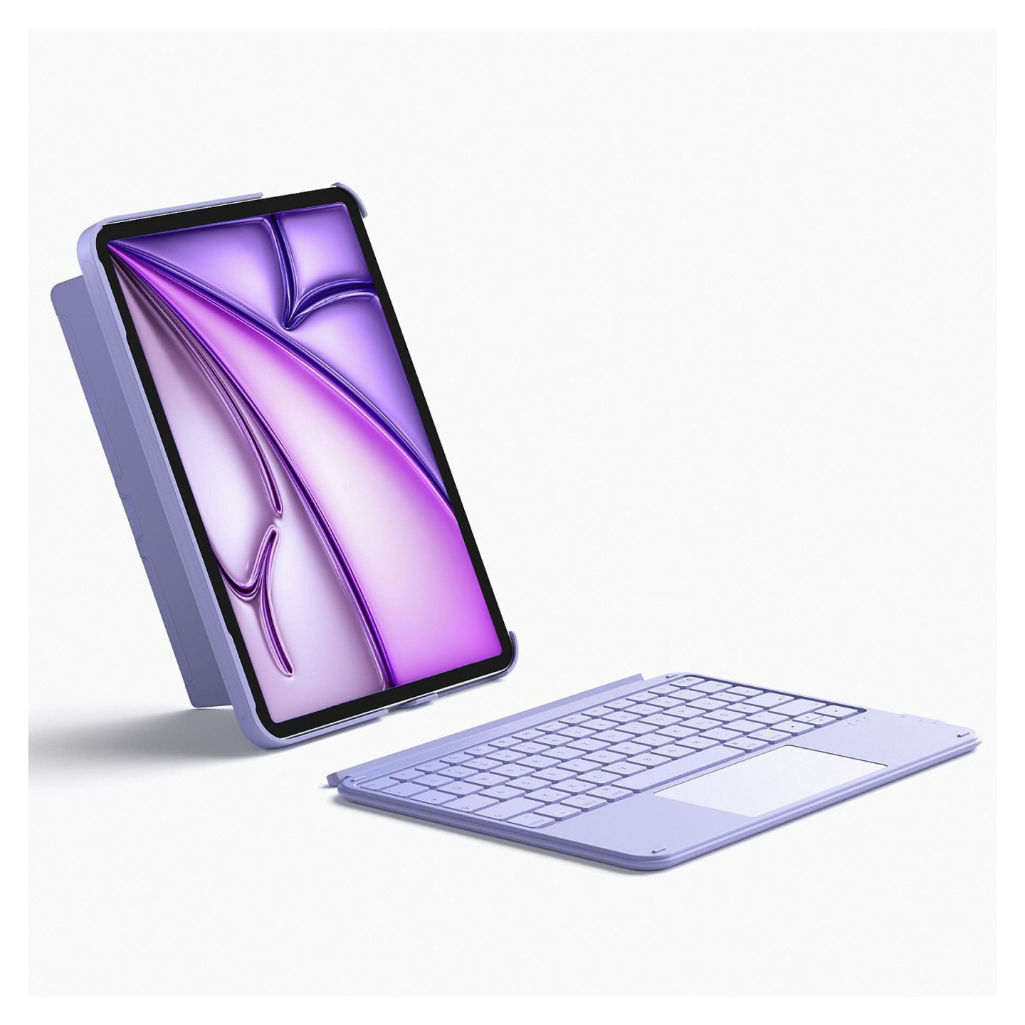 inateck Keyboard iPad 11' iPad Air 4 5Gen Com. QWERTZ purple — Buy in Cyprus with Fast Delivery