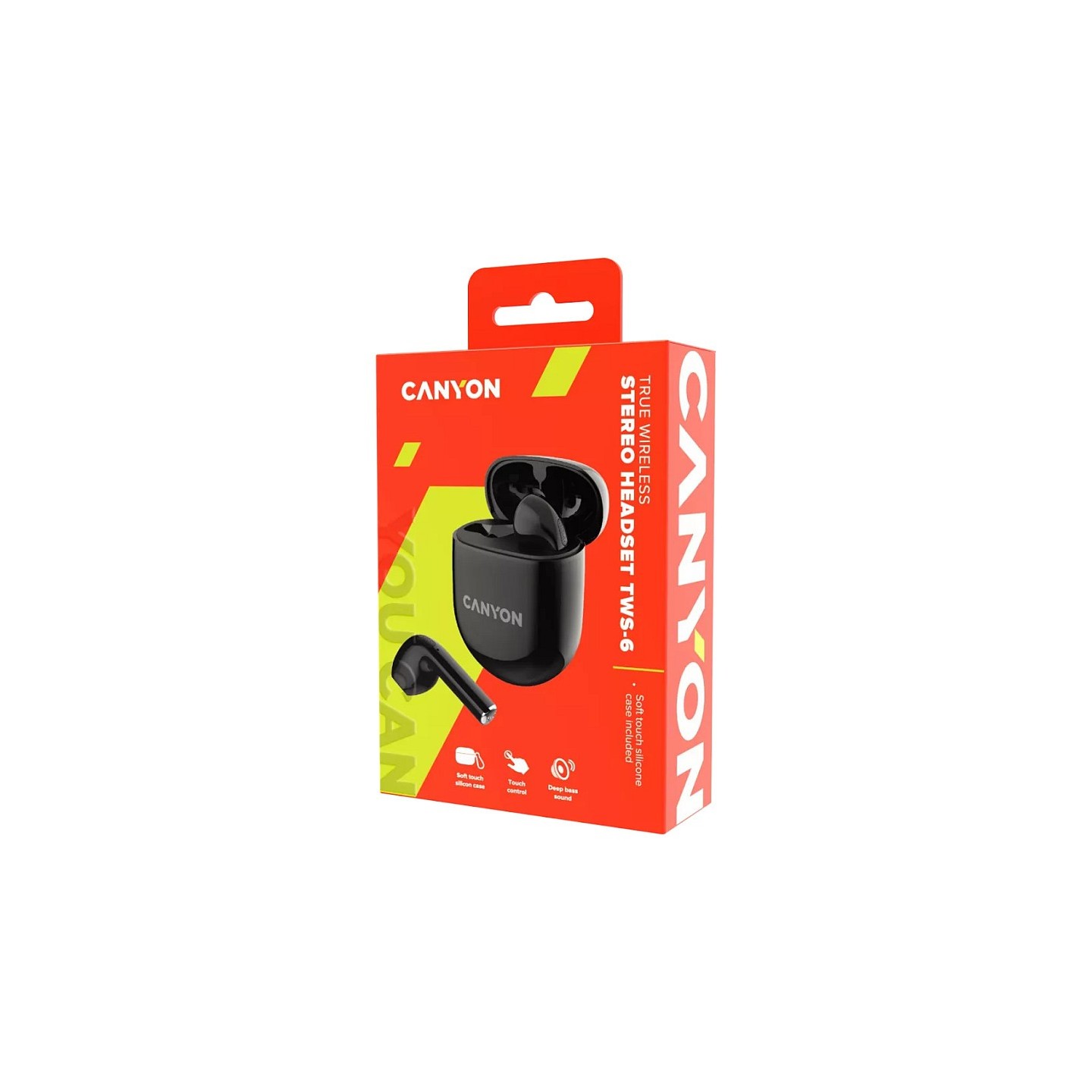 Canyon TWS-6 In-Ear-Buds True Wireless black — Buy in Cyprus with Fast Delivery