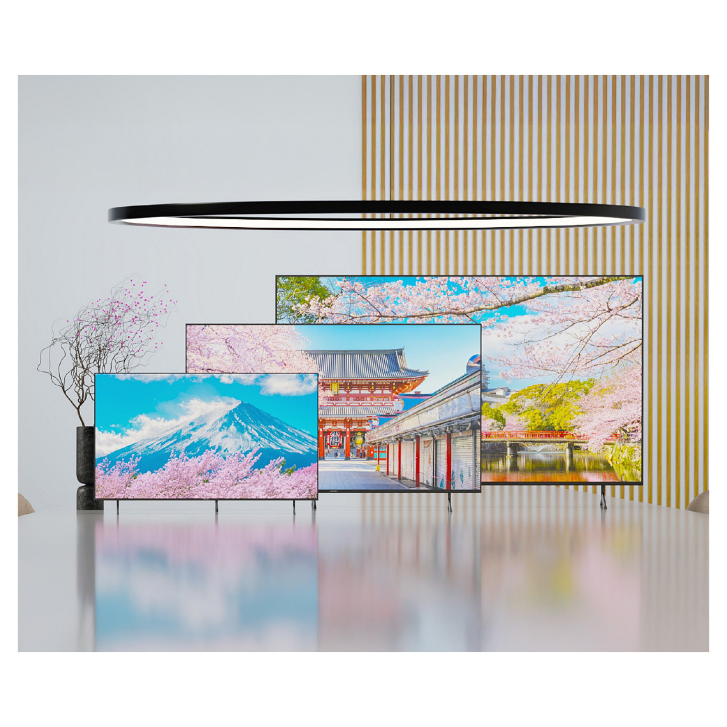 109.2cm 43' (3840x2160) JAPANNEXT JN-IPS430UHD60F 16:9 IPS 60Hz HDMI USB WLAN Speaker Black — Buy in Cyprus with Fast Delivery