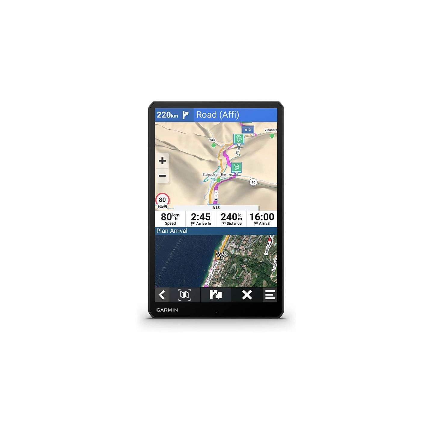 Garmin Camper 1095 EU Sat-Nav mit Live Traffic — Buy in Cyprus with Fast Delivery