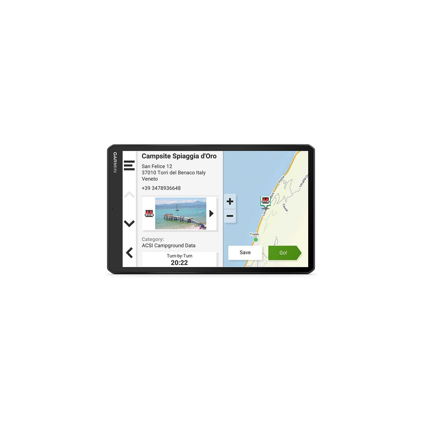 Garmin Camper 1095 EU Sat-Nav mit Live Traffic — Buy in Cyprus with Fast Delivery