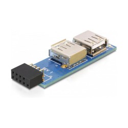 Adapter USB - to 9 pin USB 2.0 header — Buy in Cyprus with Fast Delivery