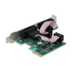 PCI Express x1 Karte zu 2 x Seriell RS-232 — Buy in Cyprus with Fast Delivery