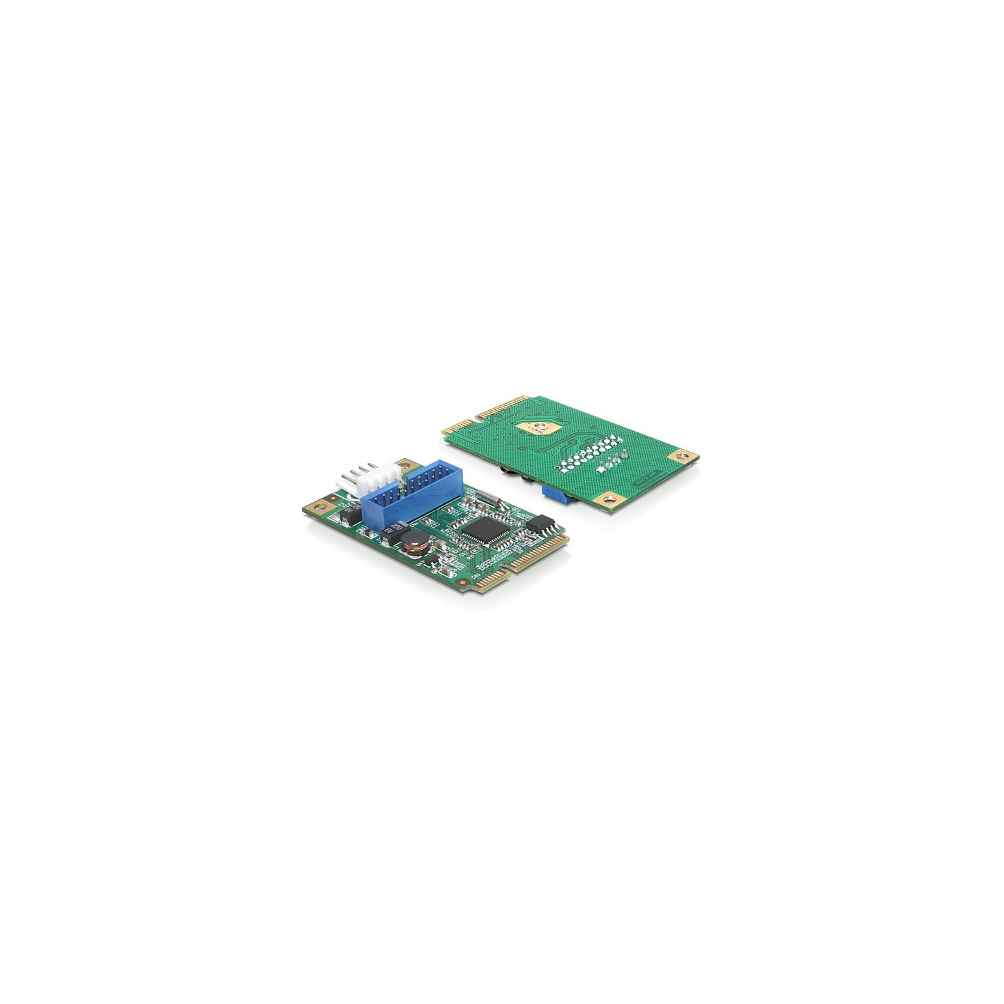 Delock Mini PCIe I O PCIe full size 1 x 19 Pin USB 3.0 Pin Header — Buy in Cyprus with Fast Delivery