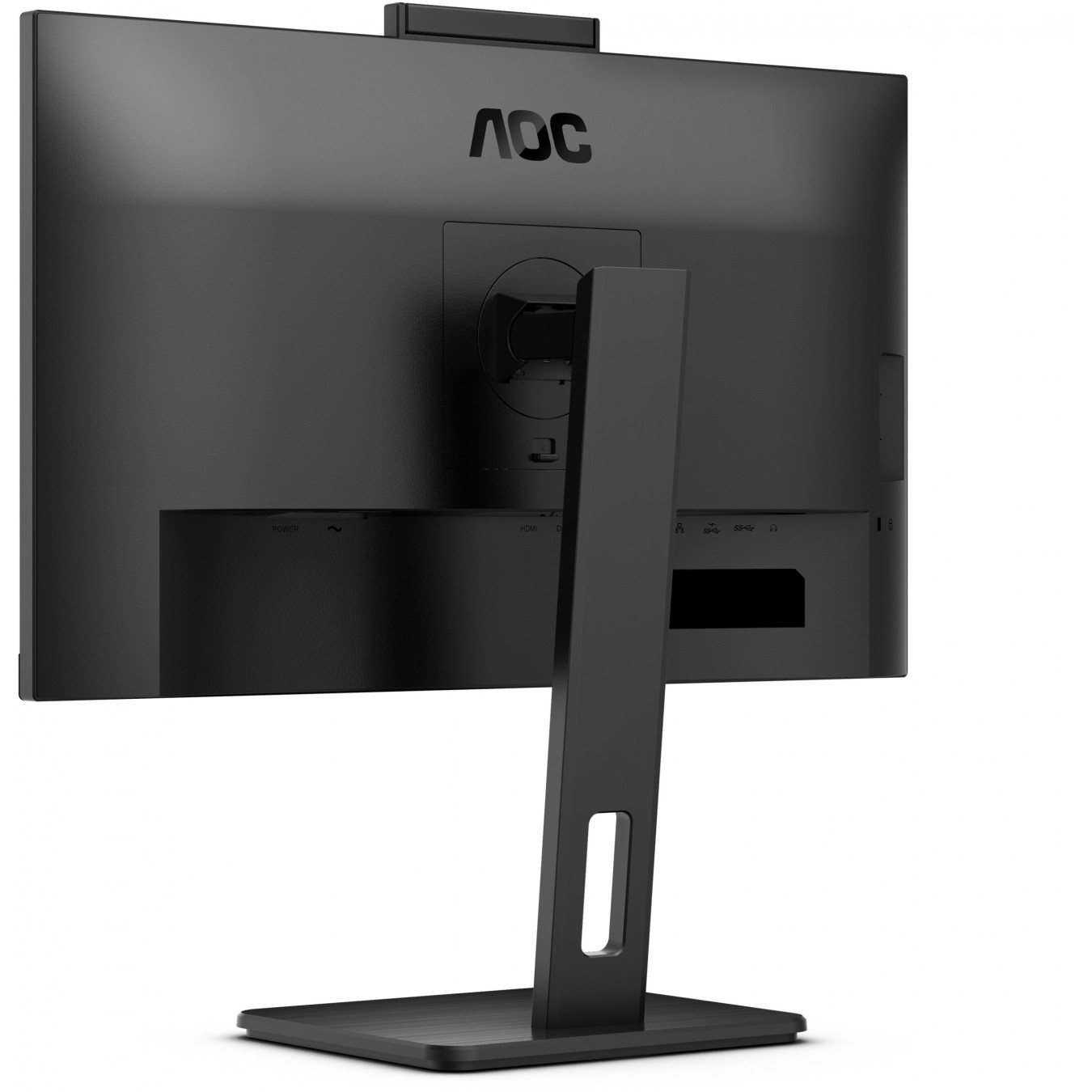 AOC Q27P3QW - 27-inch QHD IPS Monitor - 2560x1440, 75Hz, 4ms, USB 3.2 Hub, Height-Adjustable, Black