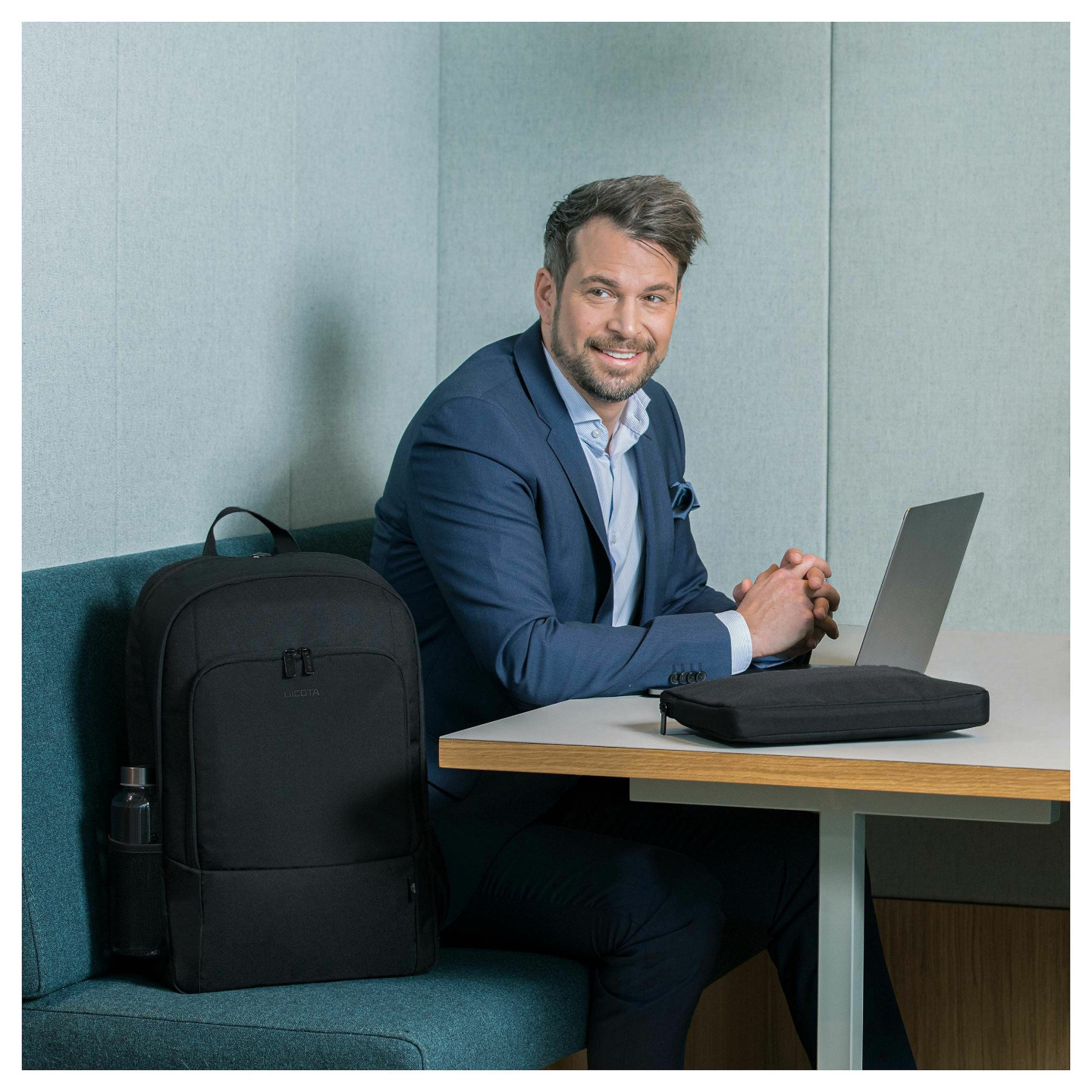 Dicota Laptop Rucksack Eco BASE bis 35.8 cm 14.1' Schwarz — Buy in Cyprus with Fast Delivery