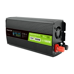 Green Cell KFZ Spannungswandler Power Inverter 12V to 230V 500W 1000W Display — Buy in Cyprus with Fast Delivery