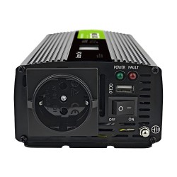 Green Cell KFZ Spannungswandler Power Inverter 12V to 230V 500W 1000W Display — Buy in Cyprus with Fast Delivery