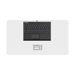 KeySonic KSK-3211ELU (DE) Super-Mini Touchpad schwarz — Buy in Cyprus with Fast Delivery