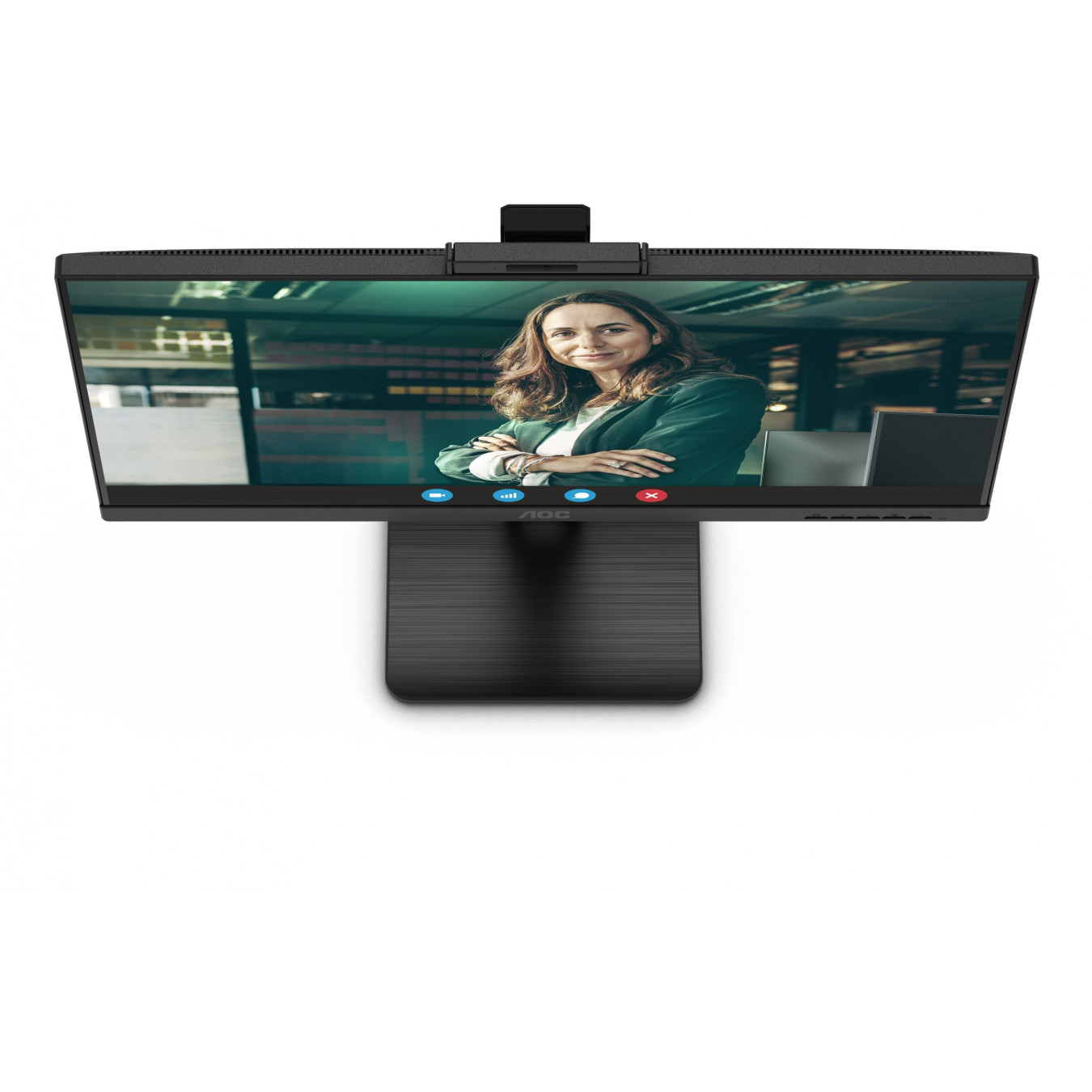 AOC Q27P3QW - 27-inch QHD IPS Monitor - 2560x1440, 75Hz, 4ms, USB 3.2 Hub, Height-Adjustable, Black