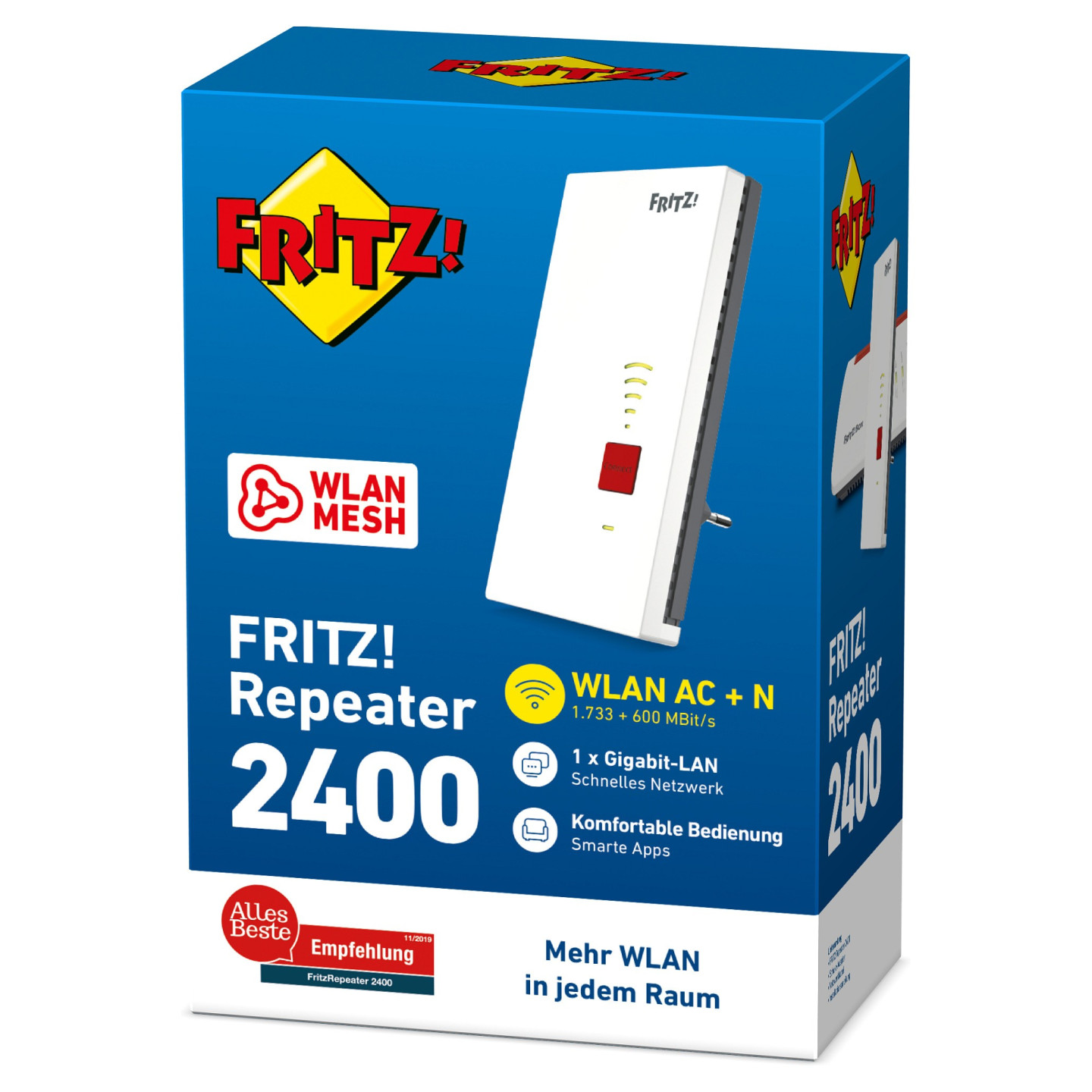 AVM FRITZ!Repeater 2400 - Repeater - WLAN — Buy in Cyprus with Fast Delivery
