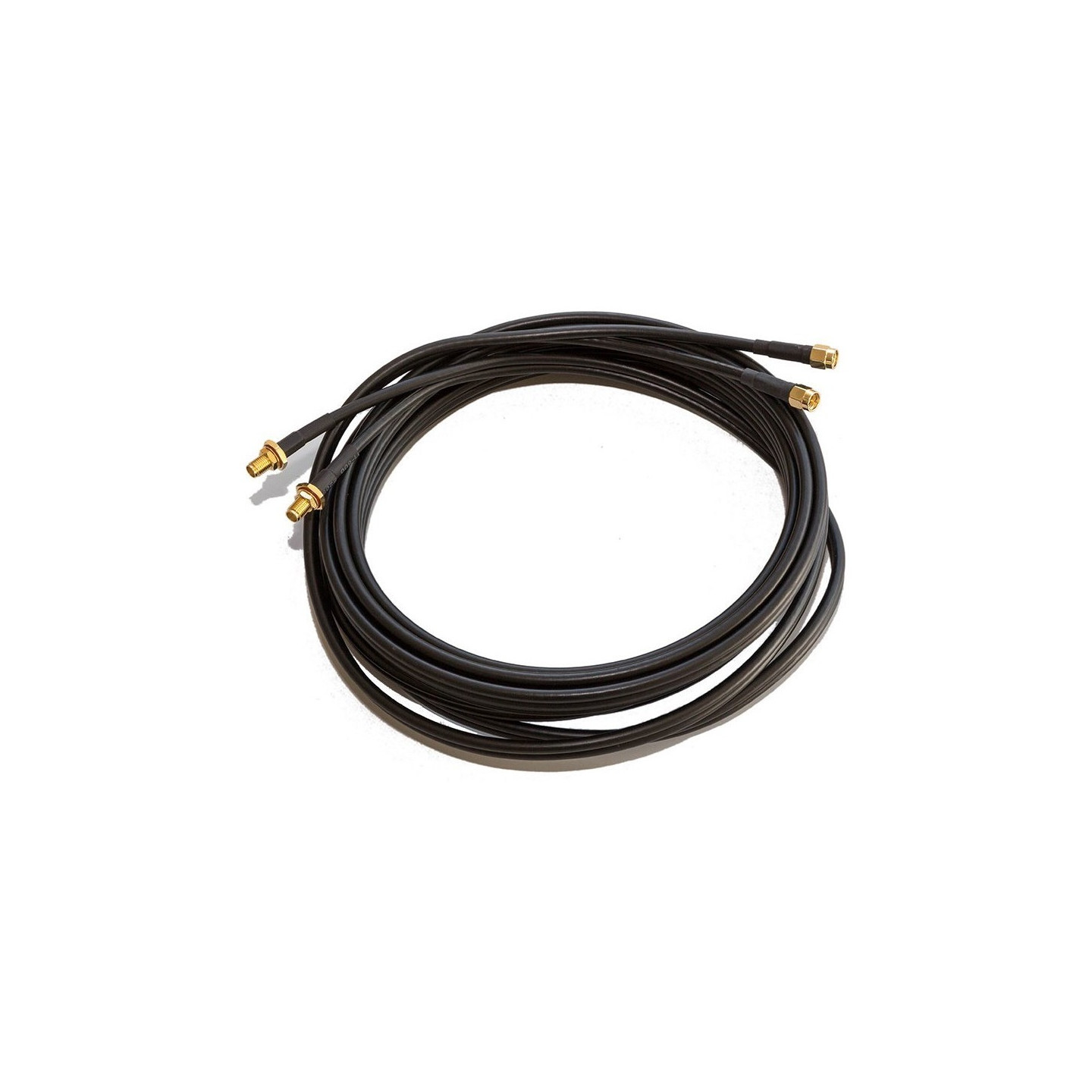 Poynting Antennas Zubehör Kabel A-CAB-92 5m twin HDF-195 Low Loss Cable SMA-Male zu SMA-Female