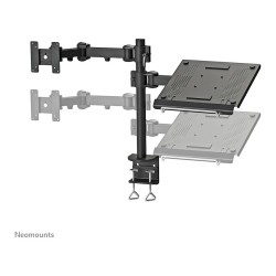Tischhalterung für Notebooks und Flachbildschirme bis 27' (69 cm) 10KG FPMA-D960NOTEBOOK Neomounts