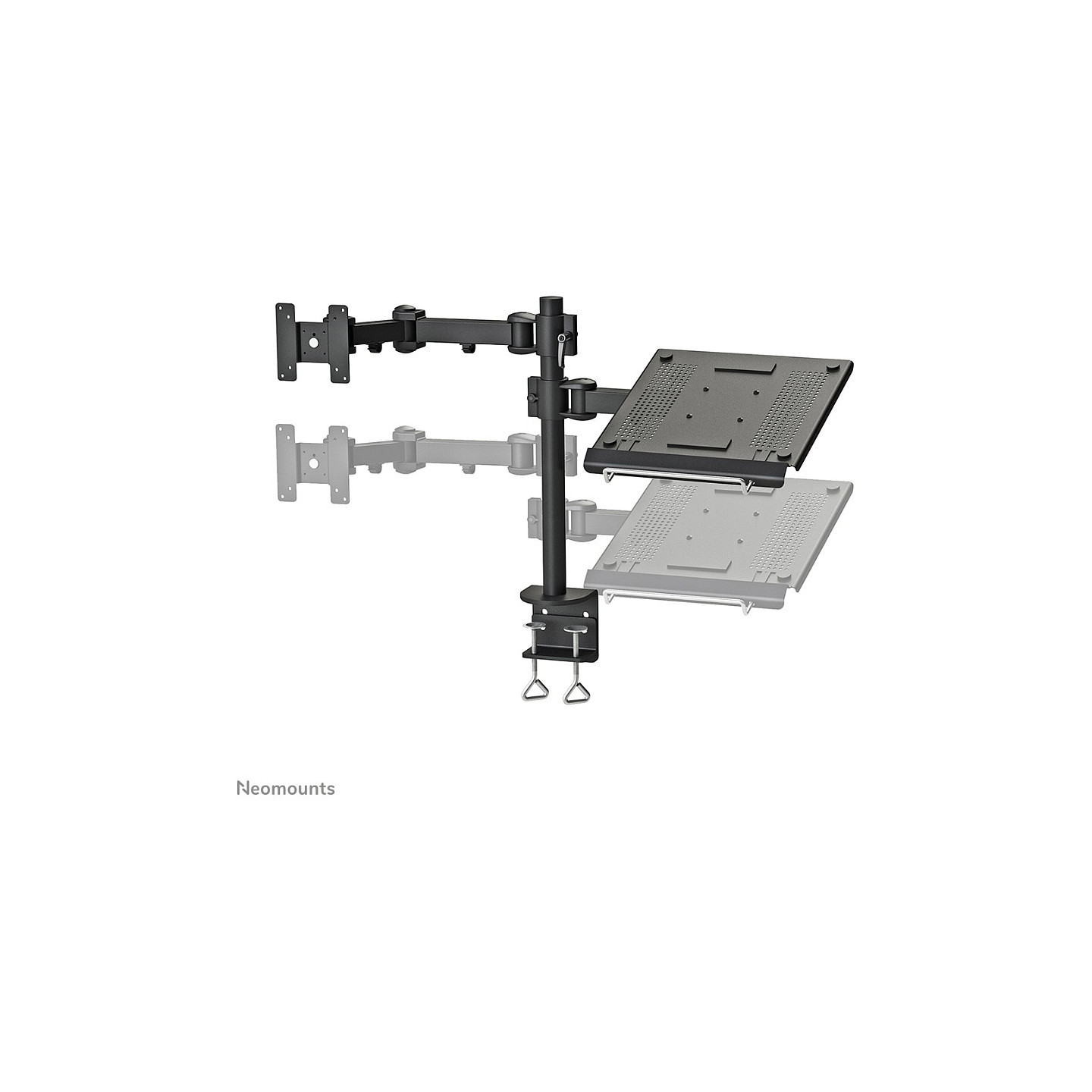Tischhalterung für Notebooks und Flachbildschirme bis 27' (69 cm) 10KG FPMA-D960NOTEBOOK Neomounts
