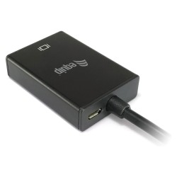 Equip VGA auf HDMI Adapter. mit Audio. schwarz. 15cm — Buy in Cyprus with Fast Delivery