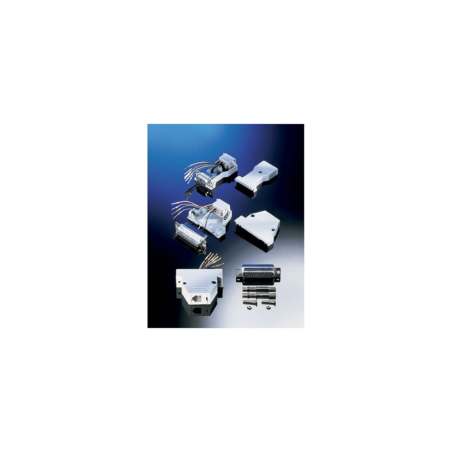 DB25 Stecker-RJ45 Buchse 8P 8C 8Ltg — Buy in Cyprus with Fast Delivery