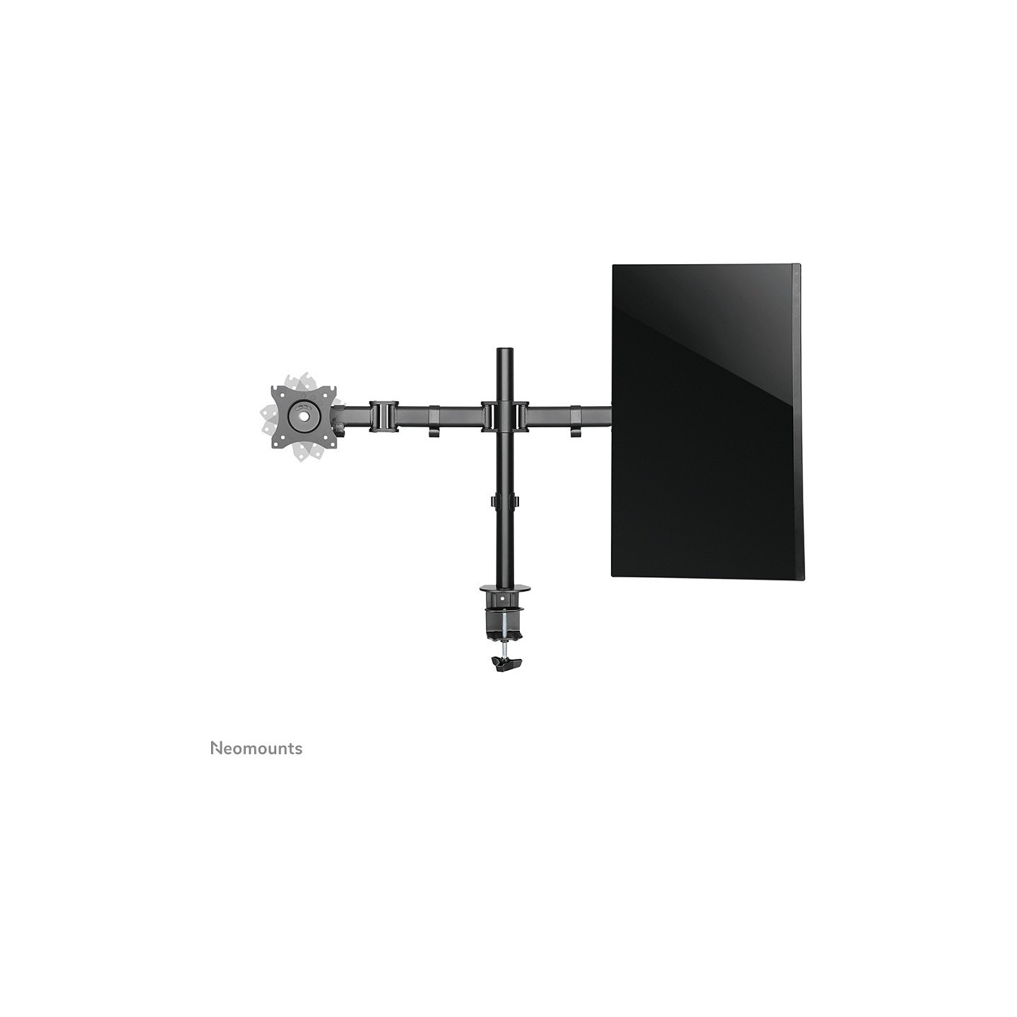 Neomounts Tischhalterung für 2 LCD-Display (10'-27') vollbeweglich - Schwarz — Buy in Cyprus with Fast Delivery