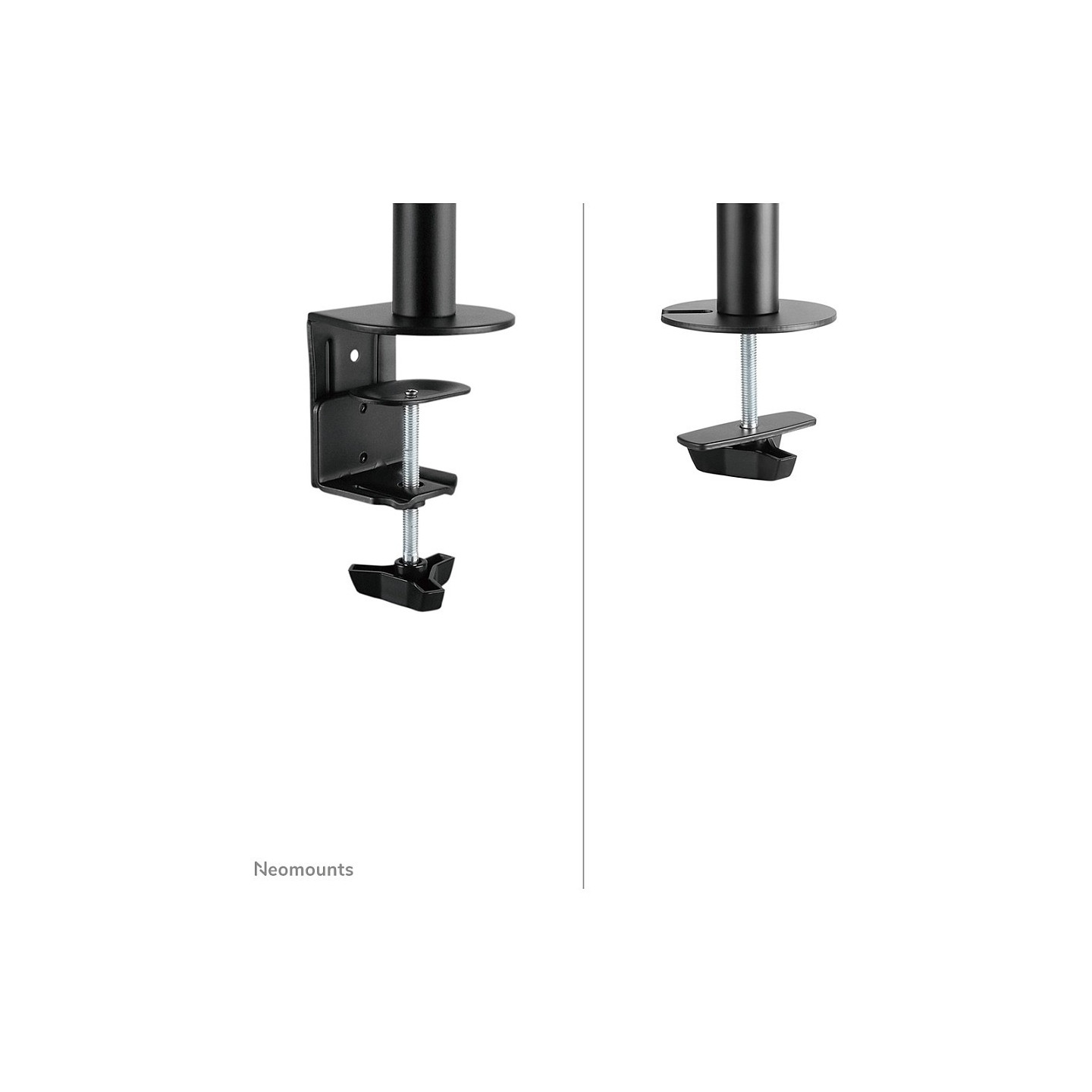 Neomounts Tischhalterung für 2 LCD-Display (10'-27') vollbeweglich - Schwarz — Buy in Cyprus with Fast Delivery