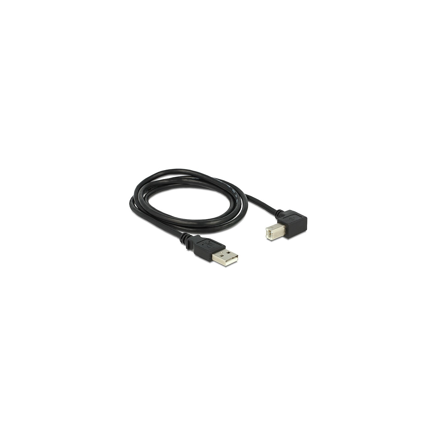 USB Delock USB 2.0 Typ-A - to Typ-B Steckewr gewinkelt 1m — Buy in Cyprus with Fast Delivery