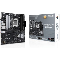 Buy ASUS PRIME A620M-A-CSM - AM5 Socket, DDR5, 4x DIMM, 128GB Max, micro-ATX in Cyprus, Nicosia, Limassol, Larnaka, Pafos