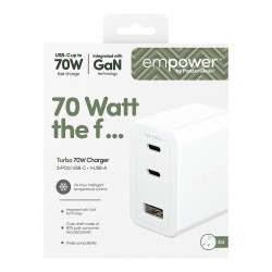 Panzerglass TURBO 70W MULTIPLE CHARGER INCL — Buy in Cyprus with Fast Delivery