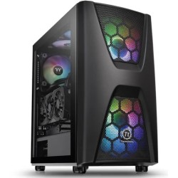 Buy Thermaltake Commander C34 TG - Mid Tower PC Case, Tempered Glass, ARGB, Blac... in Cyprus, Nicosia, Limassol, Larnaka, Pafos