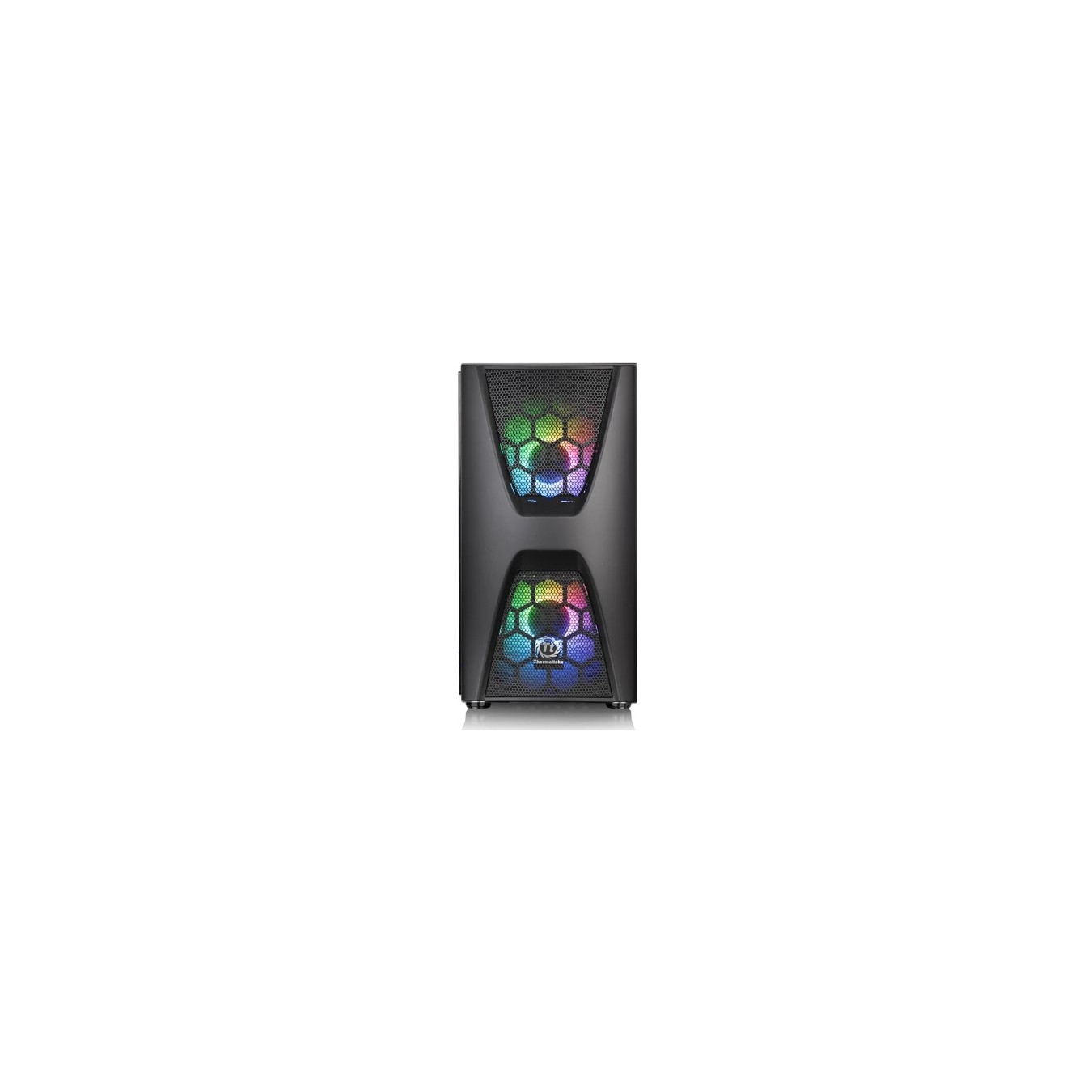 Thermaltake Commander C34 TG - Mid Tower PC Case, Tempered Glass, ARGB, Black (ATX/mATX/Mini-ITX)