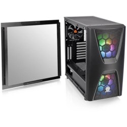 Buy Thermaltake Commander C34 TG - Mid Tower PC Case, Tempered Glass, ARGB, Blac... in Cyprus, Nicosia, Limassol, Larnaka, Pafos