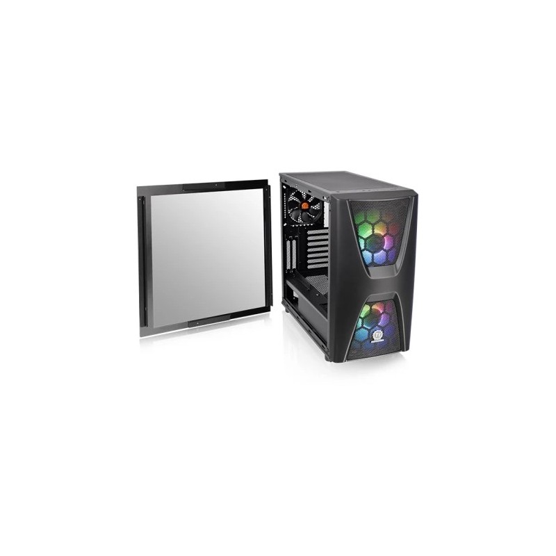 Buy Thermaltake Commander C34 TG - Mid Tower PC Case, Tempered Glass, ARGB, Blac... in Cyprus, Nicosia, Limassol, Larnaka, Pafos