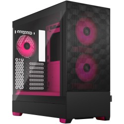Buy Fractal Design Pop Air RGB - Mid Tower PC Case - Black & Magenta, Tempered G... in Cyprus, Nicosia, Limassol, Larnaka, Pafos