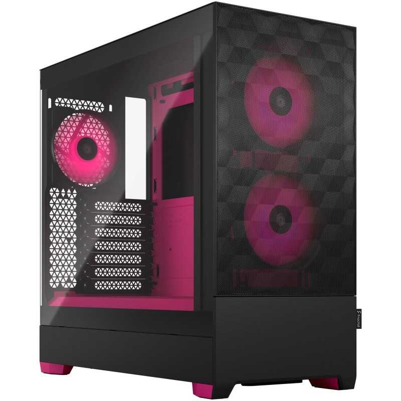 Buy Fractal Design Pop Air RGB - Mid Tower PC Case - Black & Magenta, Tempered G... in Cyprus, Nicosia, Limassol, Larnaka, Pafos