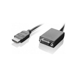 Lenovo HDMI to VGA HD-15 (ST-BU) 20cm Videoadapter Schwarz — Buy in Cyprus with Fast Delivery