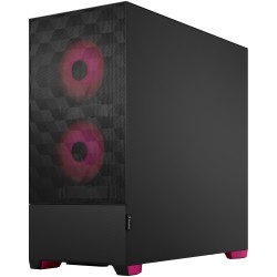 Buy Fractal Design Pop Air RGB - Mid Tower PC Case - Black & Magenta, Tempered G... in Cyprus, Nicosia, Limassol, Larnaka, Pafos