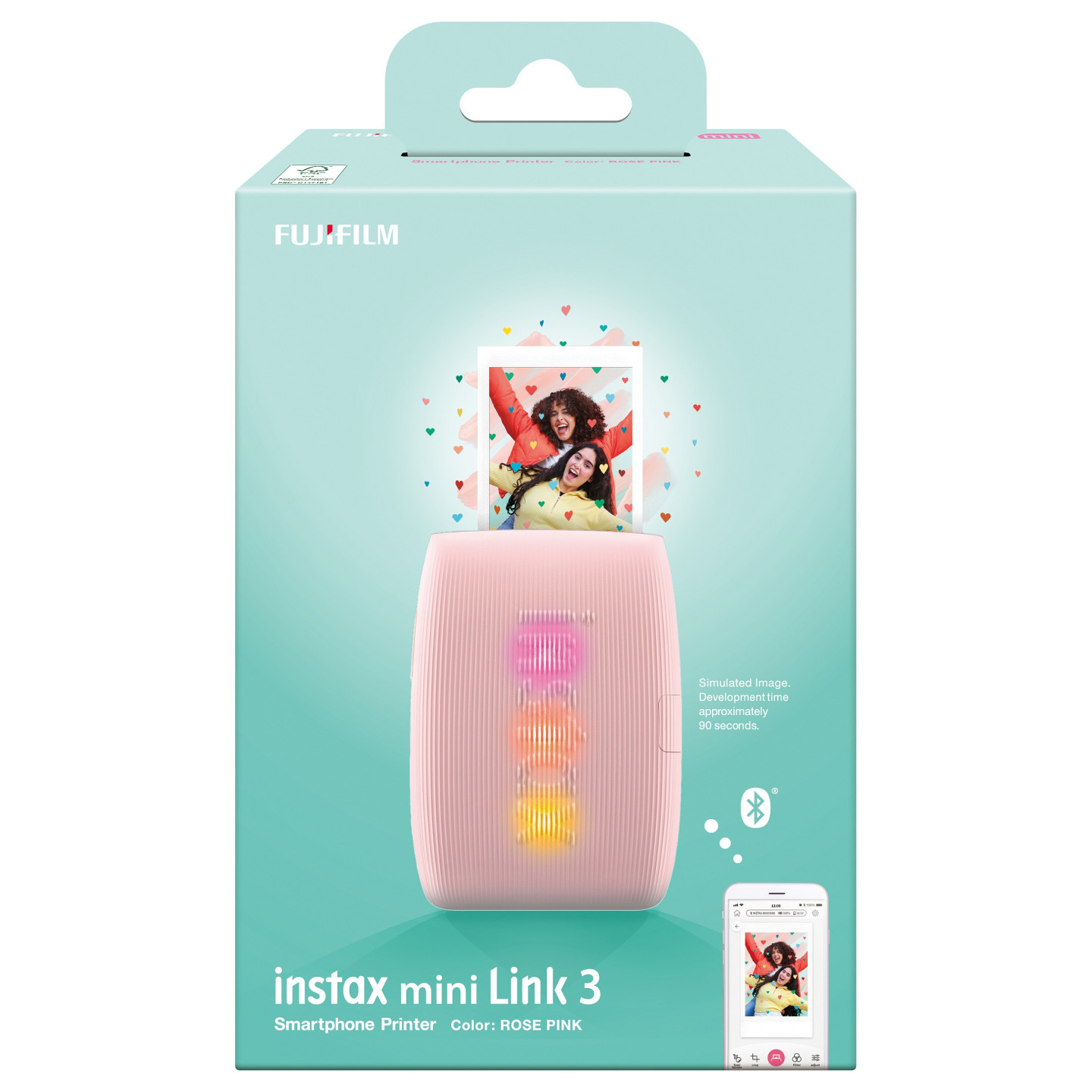Fujifilm instax mini Link 3 EX D Rose Pink — Buy in Cyprus with Fast Delivery